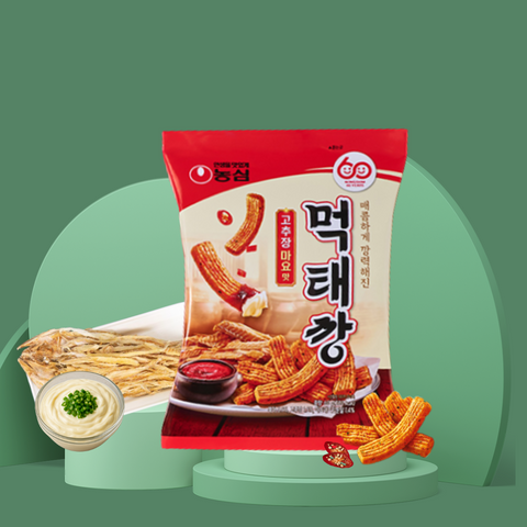 먹태깡 | 고추장 마요맛 60g – 매콤하고 고소, 맥주 안주 간식 추천