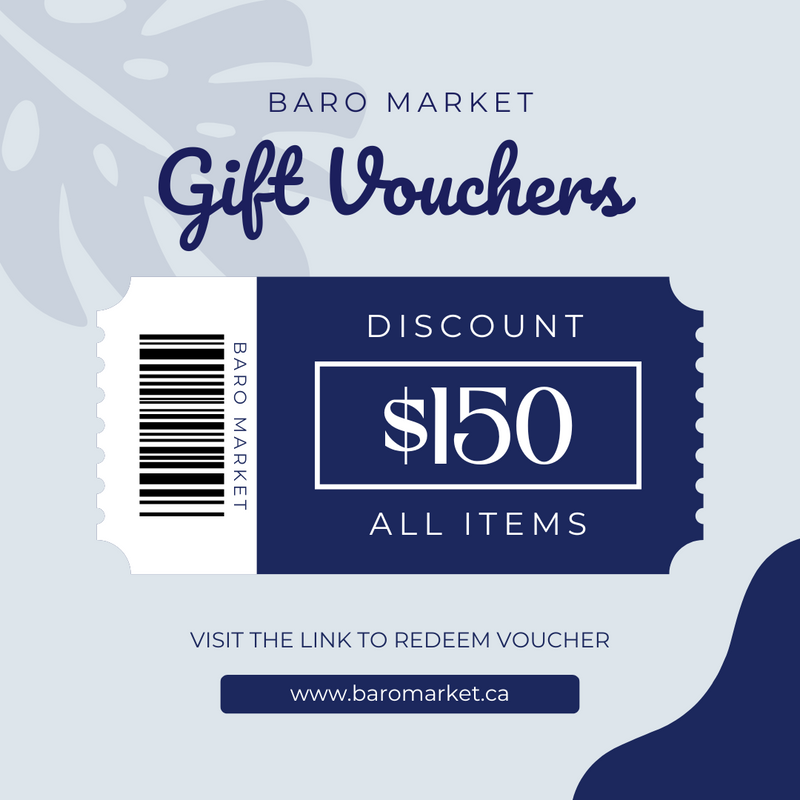 Baro Gift Card l Baro Market Gift Card 150