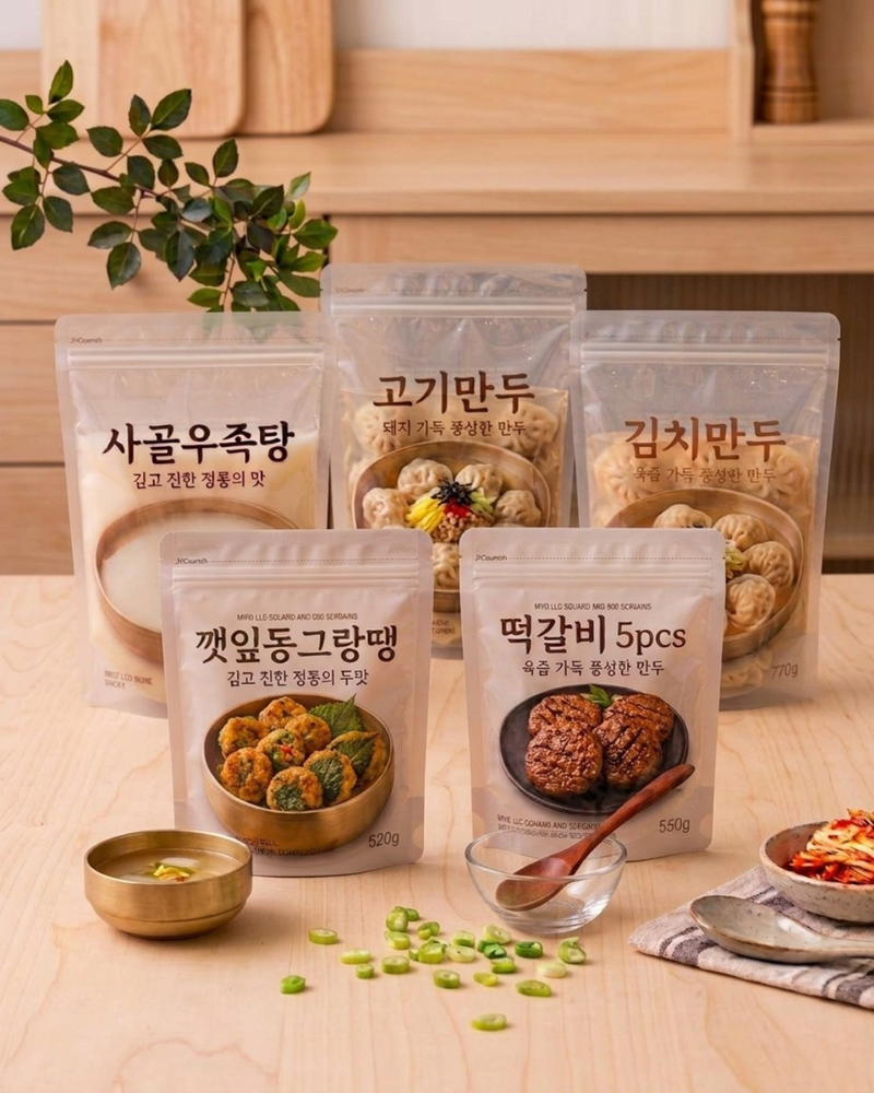 JFOOD | Rich Chuseok Set || Meat Dumplings + Kimchi Dumplings + Beef Bone Ox-Trotter Soup + Perilla Leaf Meatballs + Tteok-galbi