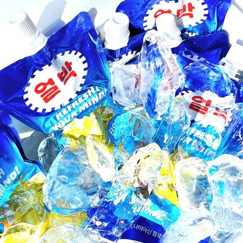 얼박 l 시원한 박카스 얼박 오리지널 210ml x 2팩 – 타우린 1,000mg, 비타민B군 함유, 얼려 마시는 피로회복 음료