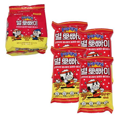 🇰🇷 주전부리 l 삼양 별뽀빠이 72g x 4개입