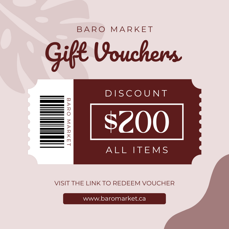 Baro Gift Card l Baro Market Gift Card 200