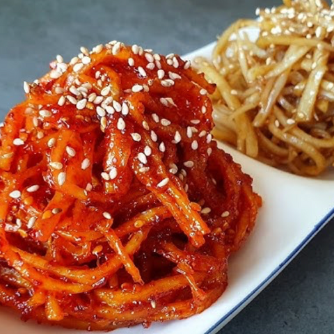 鲍勃的厨房 |炒金米菜 2种
