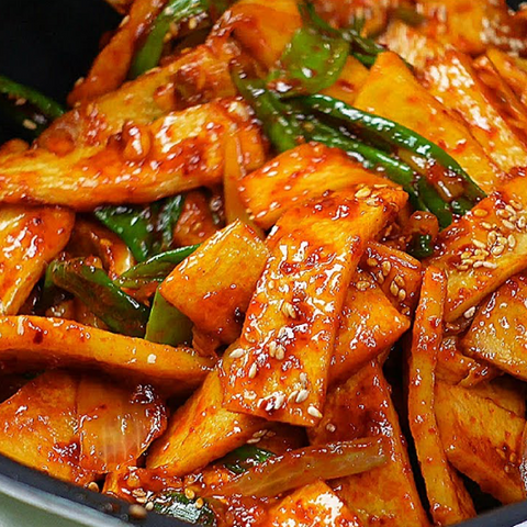 얌얌 l 어묵볶음 2종 (간장/매콤 각150g)