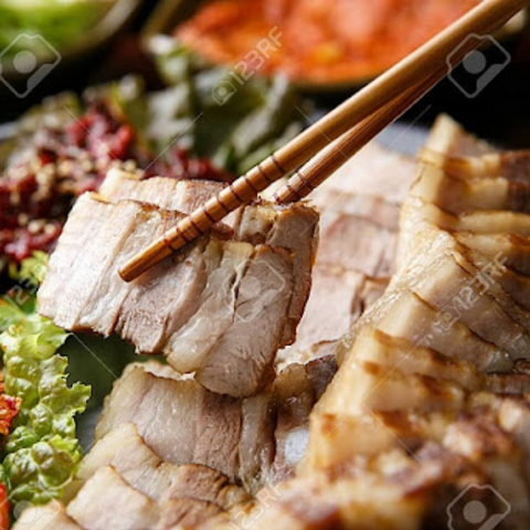 Yummy l 整块五花肉蒜蓉肉 (1磅)