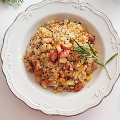더 밥스 키친ㅣCrab Stick Fried Rice & Bacon Fried Rice • 게맛살 볶음밥 + 베이컨 볶음밥 각각 250g