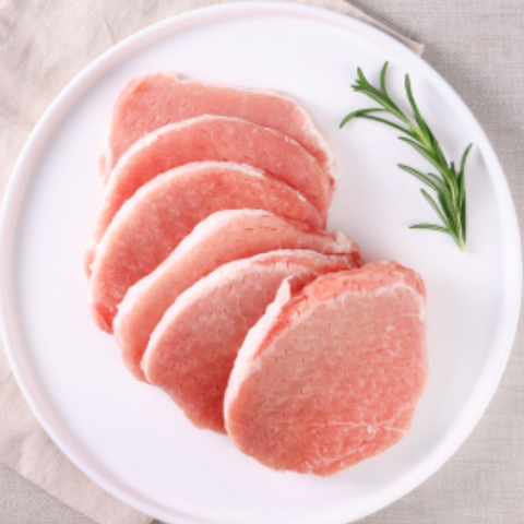 兰利肉ㅣ2LB 猪里脊肉(用于炸猪排)