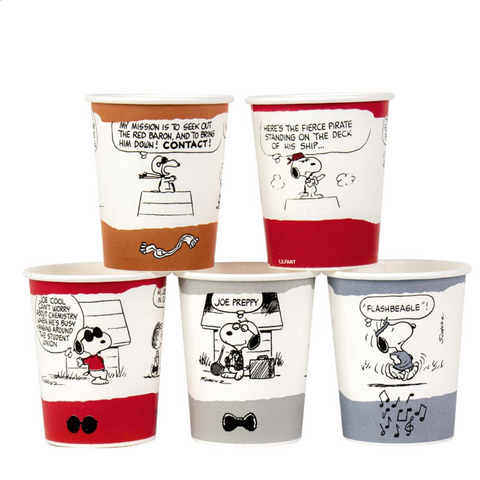 Lilfant l 花生漫画 Manny Snoopy 家庭派对纸杯 20 件
