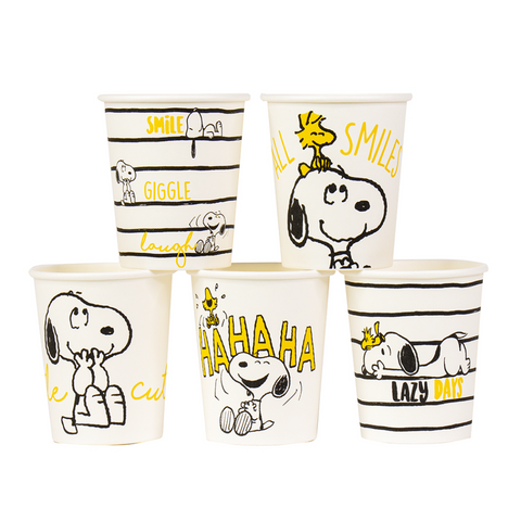Lilfant l 花生漫画 Manny Snoopy 家庭派对纸杯 20 件