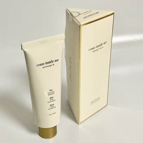🛍️ BOGO 50% l Come Inside Me 솔리드 퍼퓸 화이트 타입 78 40ml