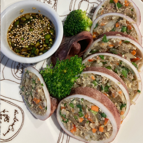 더 밥스 키친ㅣSokcho with Squid Sausage • 속초오징어순대 (2마리)