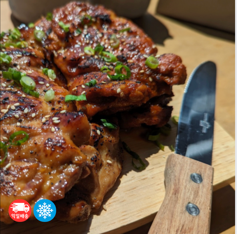 Yummy l Charcoal Grilled Chicken BBQ Set (Spicy+Soy) 800g