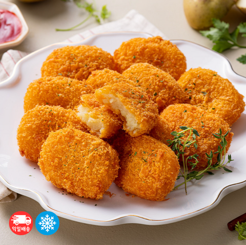 美味虾土豆炸丸子(6个)