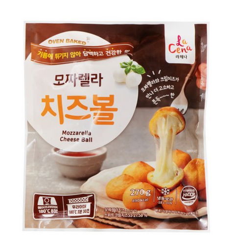 라체나 l Mozzarella Cheese Balls • 모짜렐라 치즈볼 270g