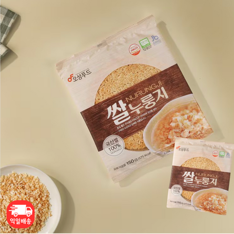 Oseong Food l Nurungji • 오성푸드 쌀 누룽지 150g
