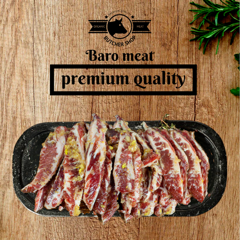 Baro Meat l Premium Marinated Rib Fingers • 프리미엄 양념 늑간살 1LB