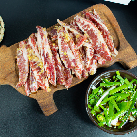 Baro Meat l Premium Marinated Rib Fingers • 프리미엄 양념 늑간살 1LB
