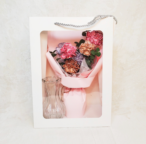 Mother's Day l Fresh Carnations Flower Gift • 생화 카네이션 꽃다발 선물세트