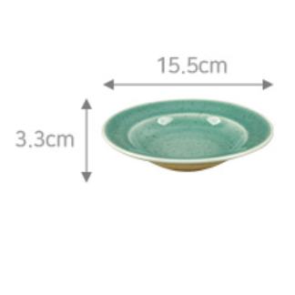 아틱앤베이스ㅣ아티산 투톤 테이블 웨어 UFO 반찬기 (에메랄드 그린) 1P