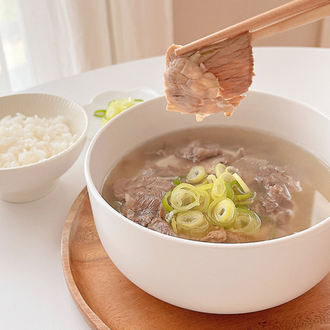 소금향기 l 소고기 곰탕 750g × 3팩 (총 약 2.25kg)