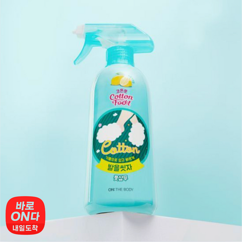 Daily necessities l ON:theBODY Let's wash your feet Foot shampoo Lemon Mint scent 385ml
