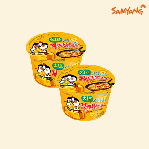 ๐ฐ๐ท ์ผ์ l ์น์ฆ ๋ถ๋ญ ๋ณถ์๋ฉด ํฐ์ปต 105g x 2๊ฐ
