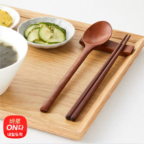 Kitchen Utensils l 천연 옻칠 우드 커트러리 세트