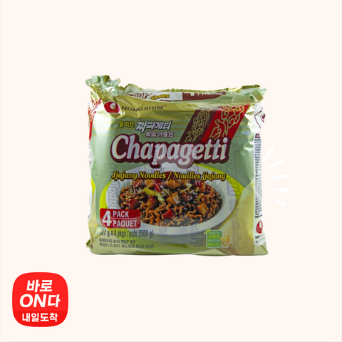 NONGASIM l Jjapaghetti Multi 4 Pack