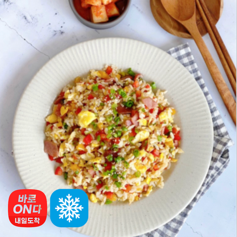 👍 The Bob's Kitchen Crab Meat Fried Rice + Bacon Fried Rice 250g each - Luxurious, juicy crab meat and salty, savory bacon