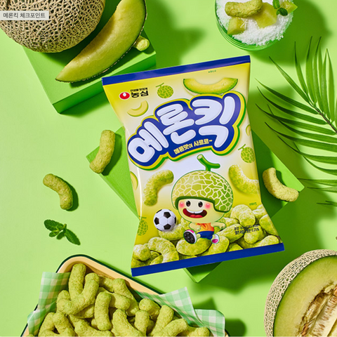 농심 | 메론킥 60g - 바나나킥 동생, 메론킥 등장!