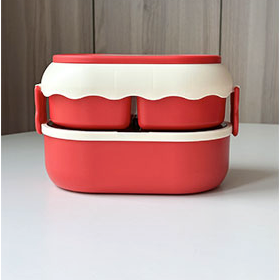 Lunch Box l 크림 2단 도시락통