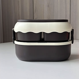 Lunch Box l 크림 2단 도시락통