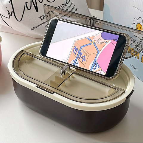 Lunch Box l 크림 2단 도시락통