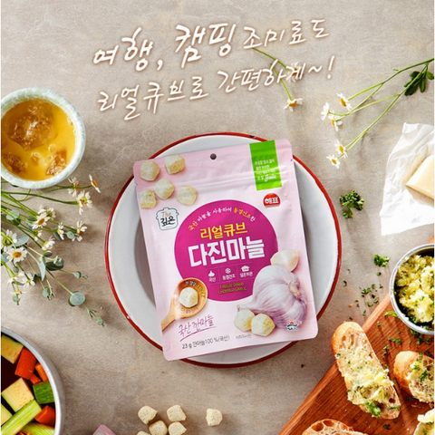 해표 l 리얼큐브 다진마늘 23g