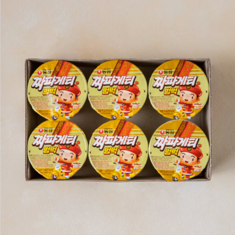 농심 l 짜파게티 범벅 70g x 6개입