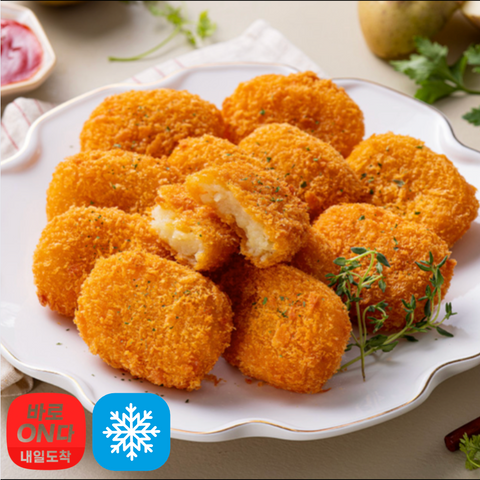 美味虾土豆炸丸子(6个)