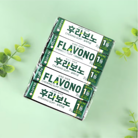 Jujeonburi l Flavonogum Original 26g x 2 packs