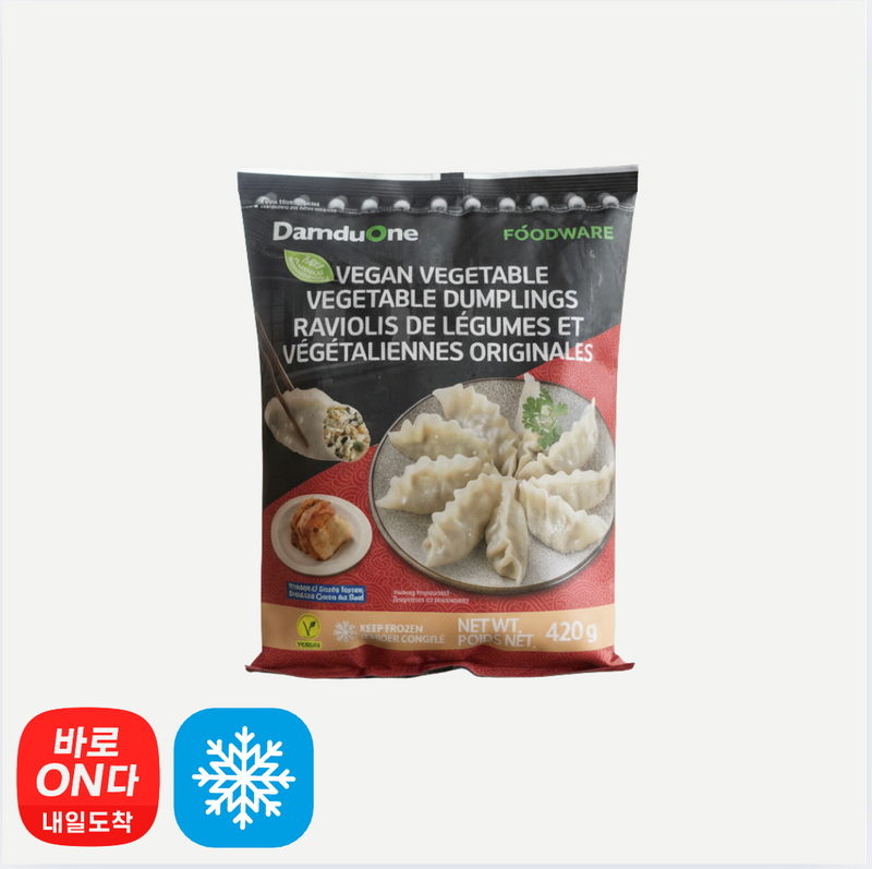 ๐ฐ๐ท Damduone l Vegan Kimchi Dumplings 420g