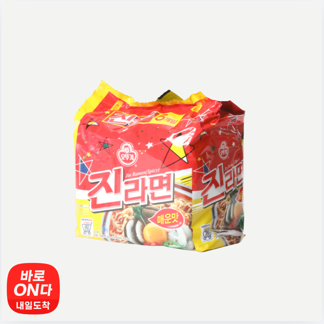 OTTOGI l Jin Ramen (Spicy) Multi - Jin Ramen Multi 4pk - Baro