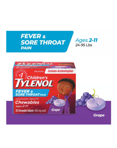 Tylenol I Children's Tylenol (Grape Flavor)