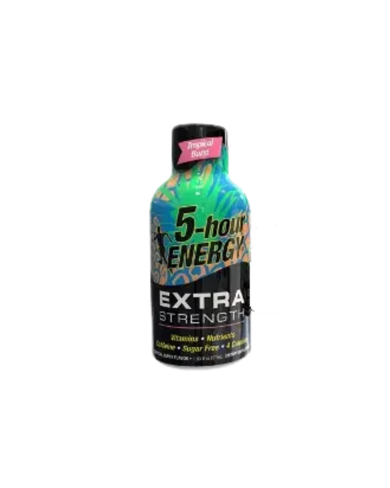 5-hour ENERGY I Extra Strength Tropical Burst || 엑스트라 스트렝스 트로피컬 버스트(에너지드링크) 57ml || Aug 2027