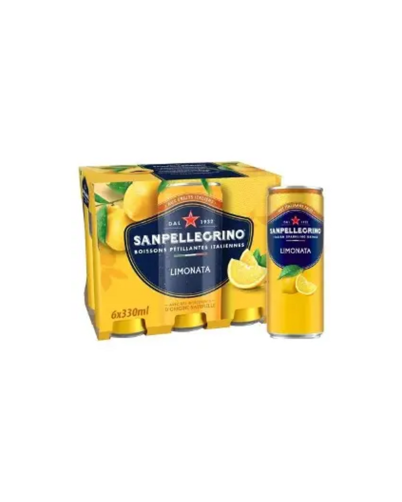 San Pellegrino Limonata I Italian Sparkling Fruit Beverage || 레몬 탄산음료 330ml*6