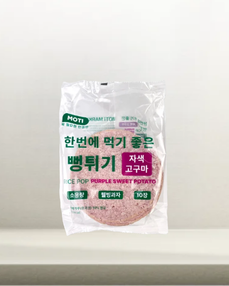 모티 l 한입 뻥튀기 자색고구마 60g