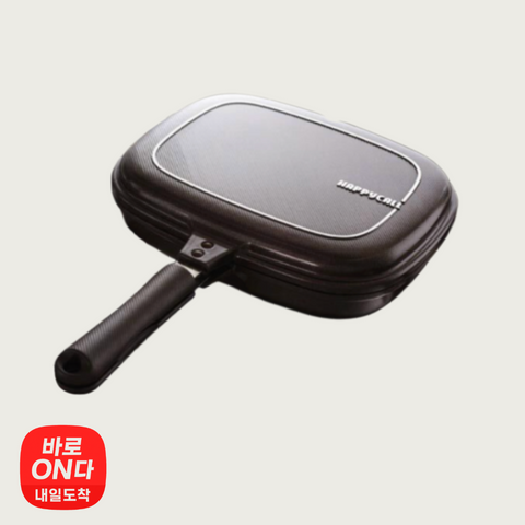 🇰🇷 Happy Call l Comb Jumbo Grill Double-Sided Pan