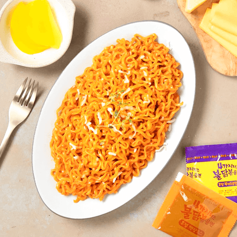 🇰🇷 Samyang l 4 Cheese Buldak Bokkeum Myeon Multi 4 Pack