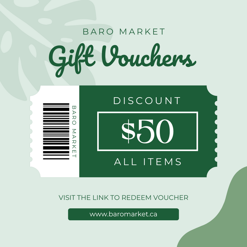 Baro Gift Card l Baro Market Gift Card 50