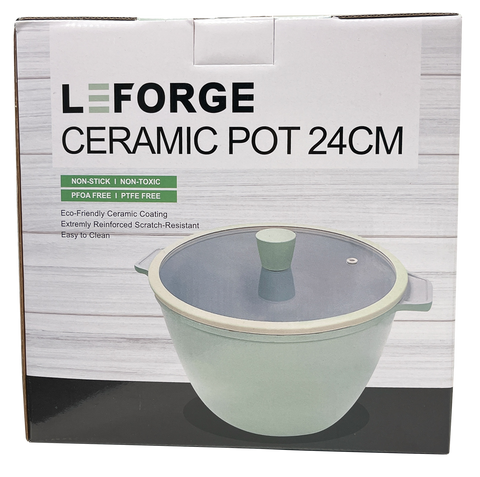 Leforge l 크리스탈 세라믹 냄비 24cm