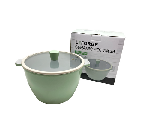 Leforge l 크리스탈 세라믹 냄비 24cm