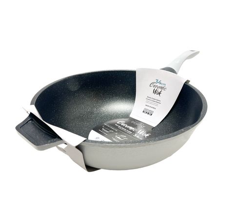 Porto l Ceramic Wok • 세라믹 웍 34cm