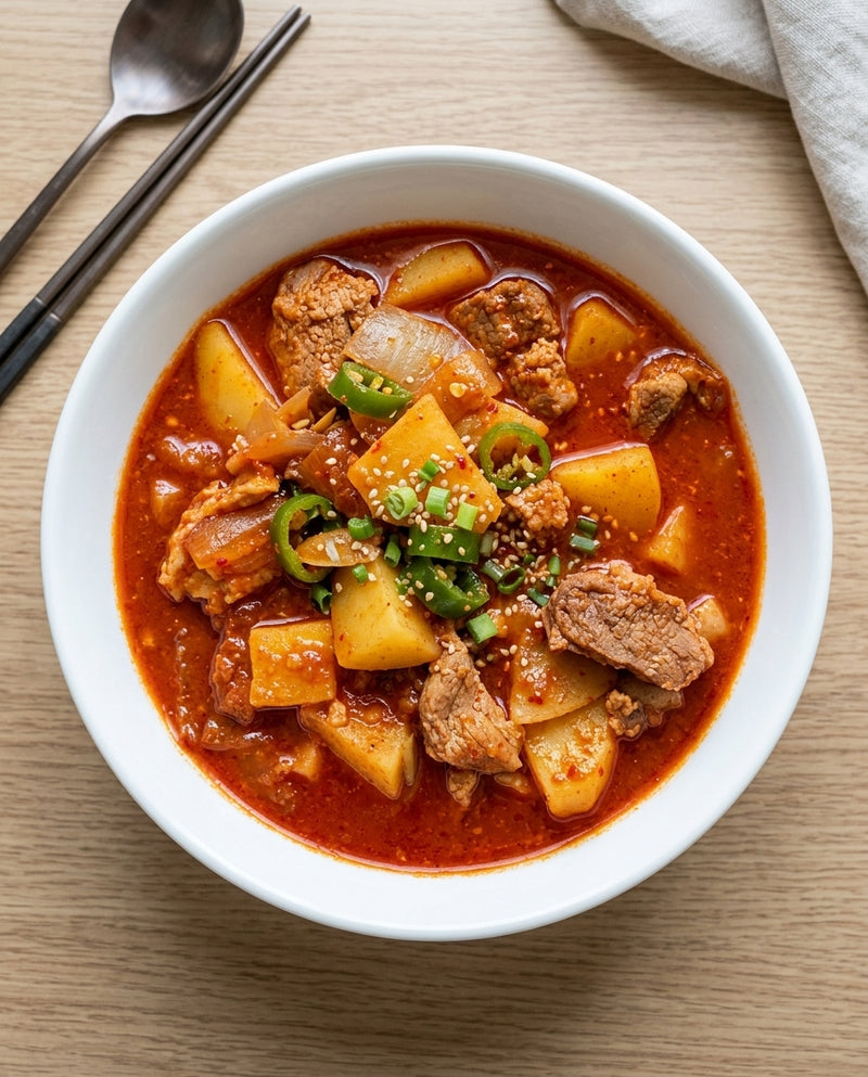 미주순대 I 돼지고기 두부 짜글이 500g